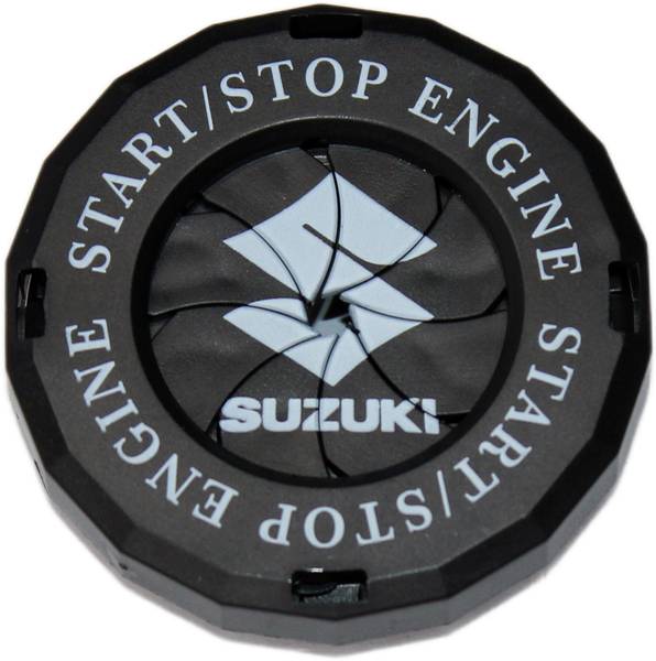 MIKANIX Rotary Bike & Car Engine Start/Stop Switch Cover/Ignition Lock Cap Push Button Bike Fairing Kit