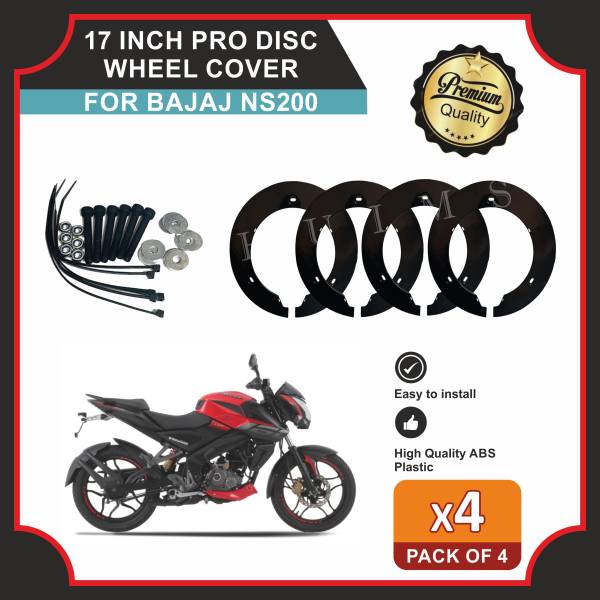 Allowing Bike Pro Disc Wheel Cover for Pulsar-NS200-RS200-F250 Bike Fairing Kit