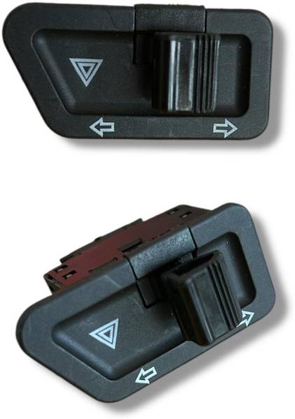 Shinify Universal Parking Hazard Indicator Switch Handle Bar Grip For Hero, TVS, Suzuki, Honda, Yamaha Ray, Maestro, Access 125, Burgman Street 125, J...