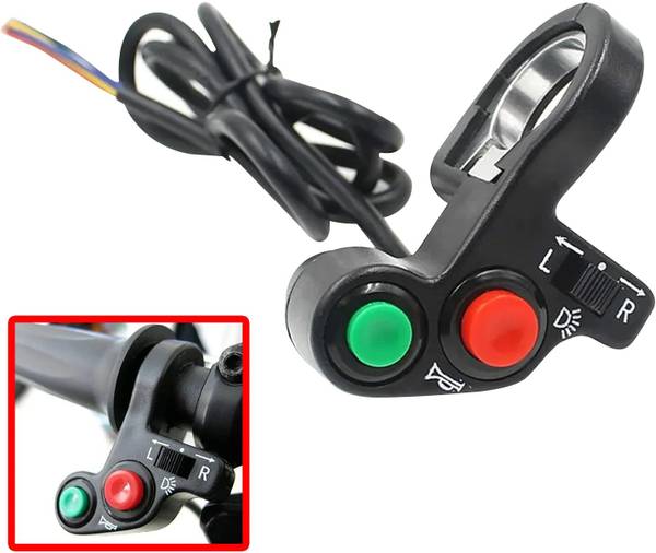Otoroys 22MM Handlebar Light Horn ON Off Signal Indicator Switch