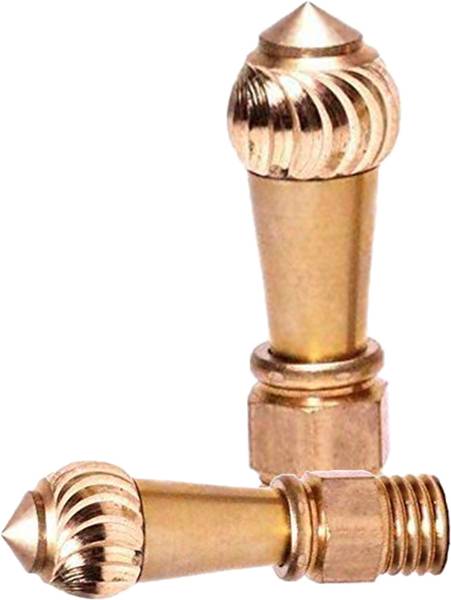 PRAKASH SALES Mirror Brass Nut Cap knob Bike Mirror Adapter