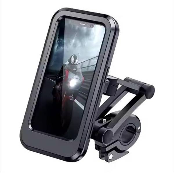 Bodoma Waterproof Phone Holder 360 Adjustable Rotation for Bike/Cycle Up To 7 inches Bike Mobile Holder