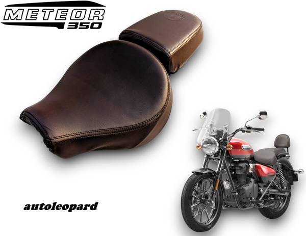 AUTOLEOPARD METEOR BS6 350 BIKE SEAT COVER Split Bike Seat Cover For Royal Enfield Meteor