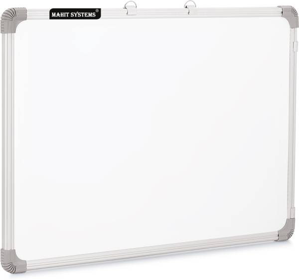 Mahit Systems 3x4 whiteboard non-magnetic with hanging clips (120x90)cms White board