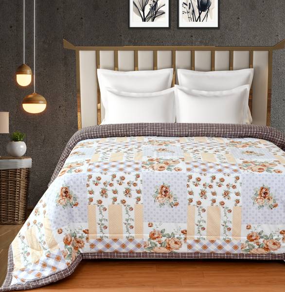 Florida Floral Double Comforter for AC Room