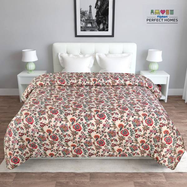 Flipkart Perfect Homes 3D Printed Double Comforter for AC Room