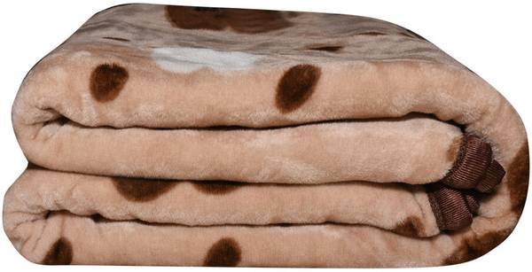 SOVAM Printed Double AC Blanket for AC Room