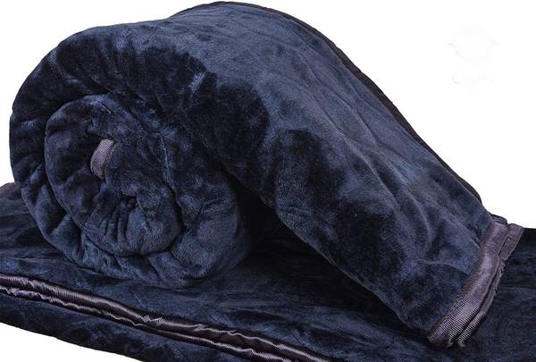 MFI Embroidered Single Mink Blanket for Heavy Winter