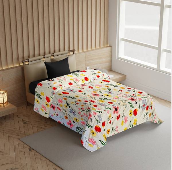 Flipkart Perfect Homes 3D Printed Single Comforter for AC Room