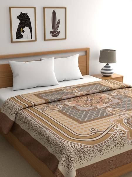 Raymond Home Geometric Double Mink Blanket for Heavy Winter