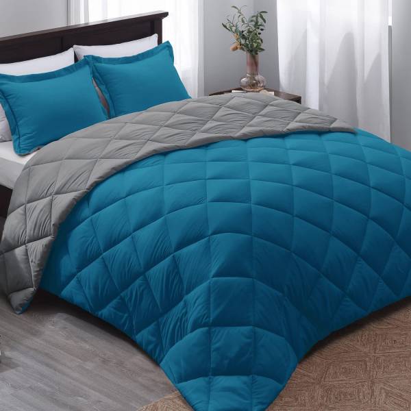 Nivasam Solid Double Comforter for Mild Winter