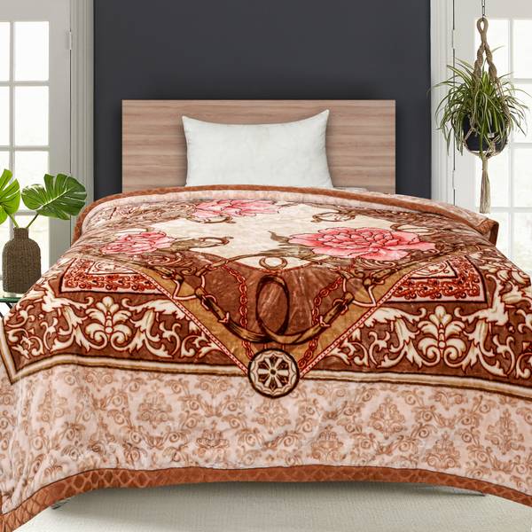 Signature single mink blanket clearance