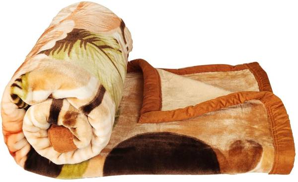 kirshinaENTERPRISES Printed Double Mink Blanket for Heavy Winter