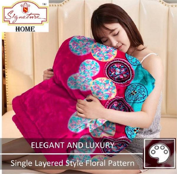 Signature hotsell single blanket