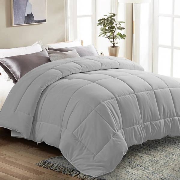 Precious Solid Double Comforter for Heavy Winter