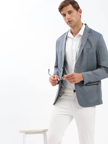 Showoff Solid Single Breasted Casual Men Blazer