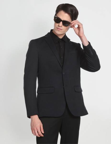 ARROW Solid Single Breasted Formal Men Blazer