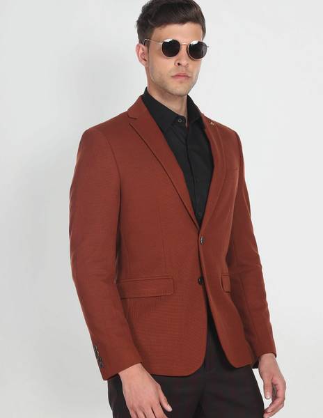ARROW Self Design Single Breasted Formal Men Blazer Price History