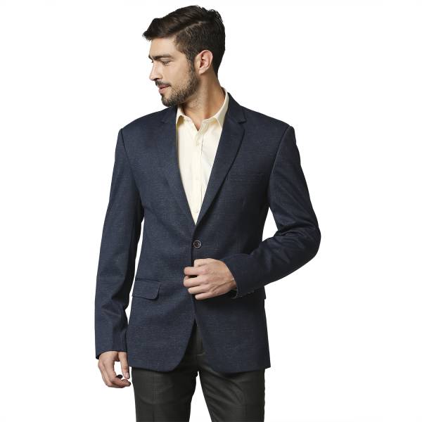 PARK AVENUE Checkered Single Breasted Formal Men Blazer