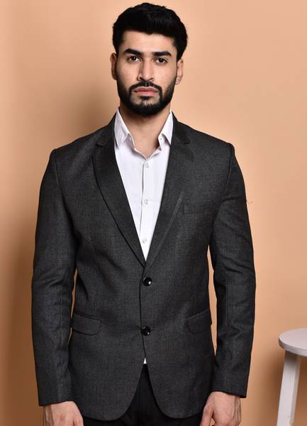 METRONAUT Solid Single Breasted Casual Men Blazer Price History
