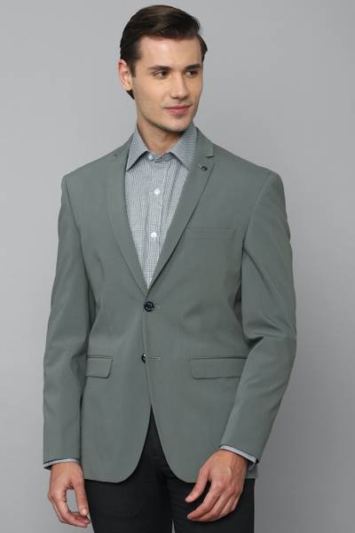 Allen Solly Solid Single Breasted Formal Men Blazer Price History