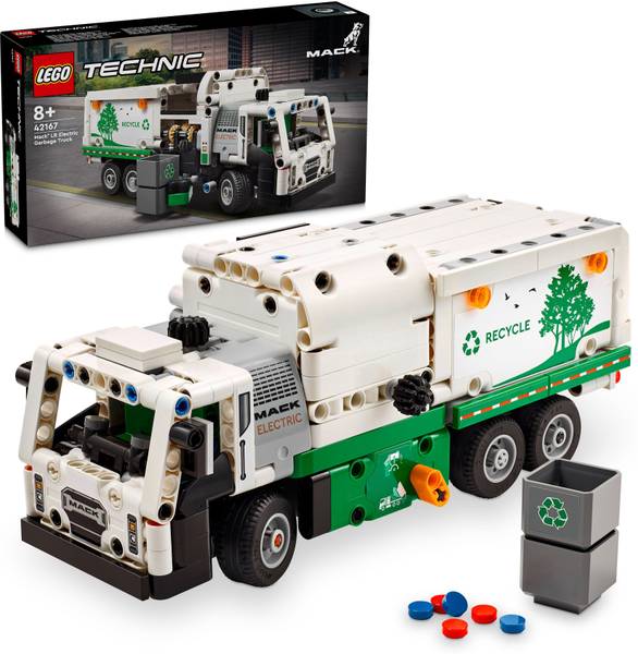 LEGO Technic Mack LR Electric Garbage Truck 42167 ( 503 Pieces)