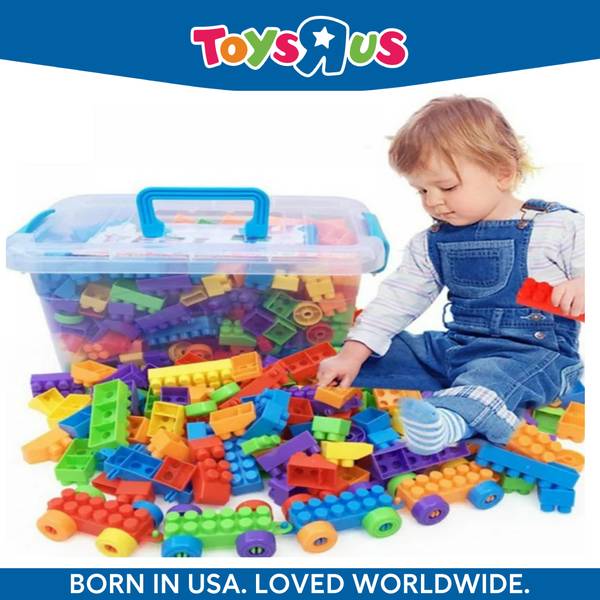 Toys R Us Universe of Imagination InnovateBuild DIY Plastic Building Block for Kids 125 Pcs with Storage Box Price History