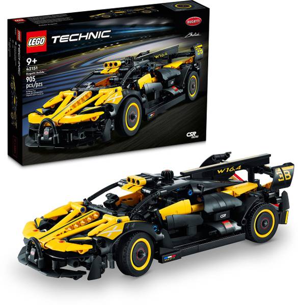 LEGO Technic Bugatti Bolide Racing Car Building Set - Model and Race Engineering Toy