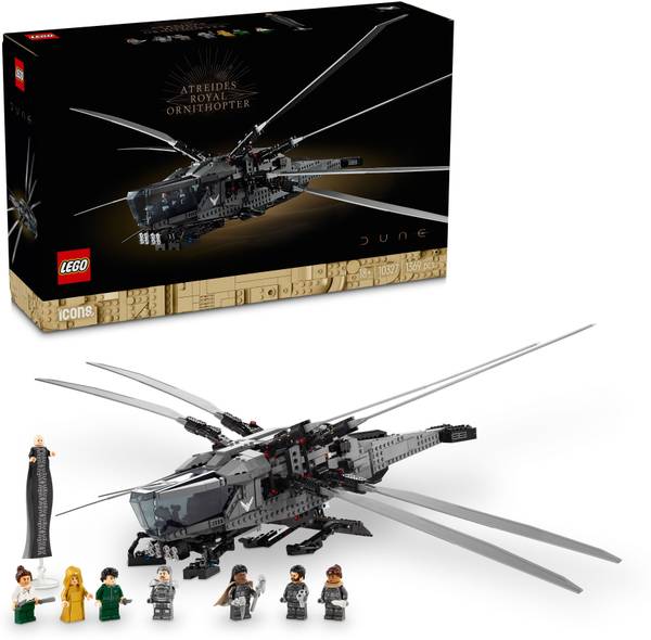 LEGO Icons Dune Atreides Royal Ornithopter Set 10327 (1369 Pieces)