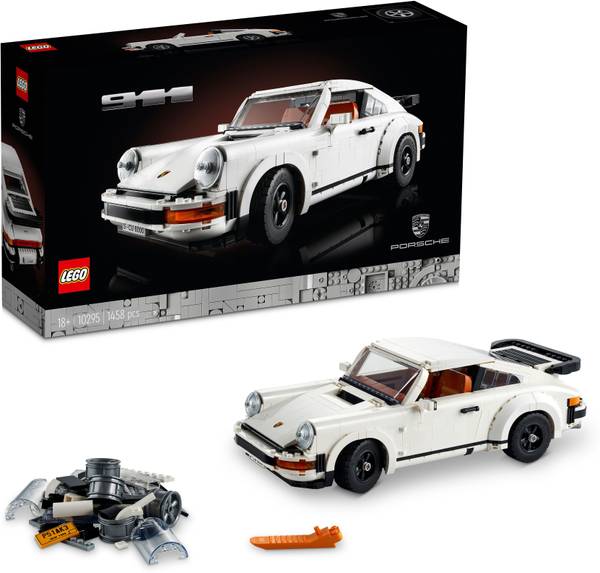 LEGO Icons Porsche 911 Building Kit 10295 (1,458 Pieces)