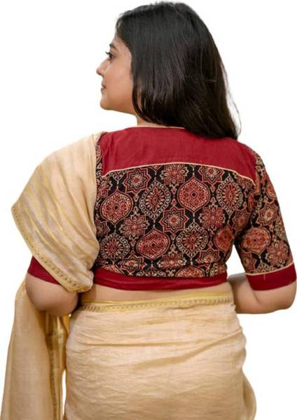 JIYAHANDICRAFT Boat Neck Women Blouse