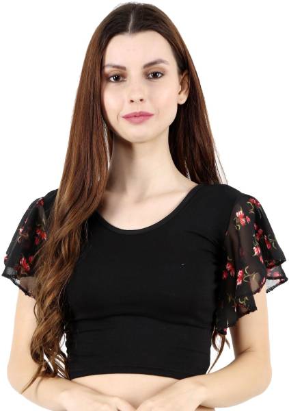 TINY TOY Round Neck Women Blouse