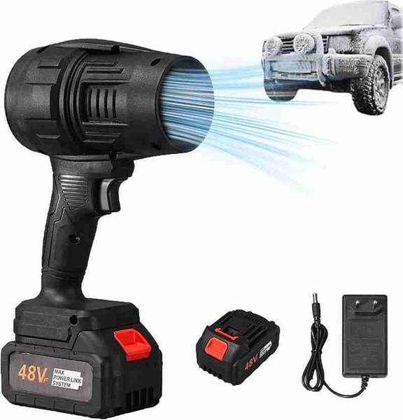 Yugli High Power Turbo Fan Wireless Hair Dryer Outdoor Dust Removal Blower Forward Curved Air Blower