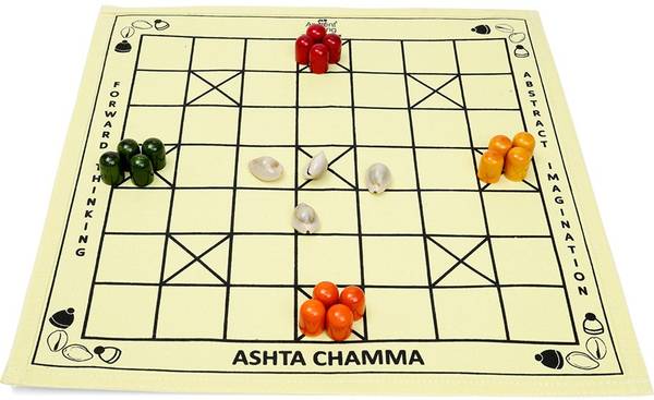 Ancient Living Ashta Chamma Party & Fun Games Board Game