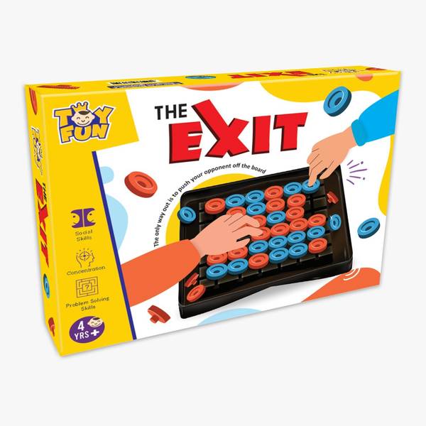 house of fun The Exit Strategy Game for Kids above 4 Years+ Strategy & War Board Game