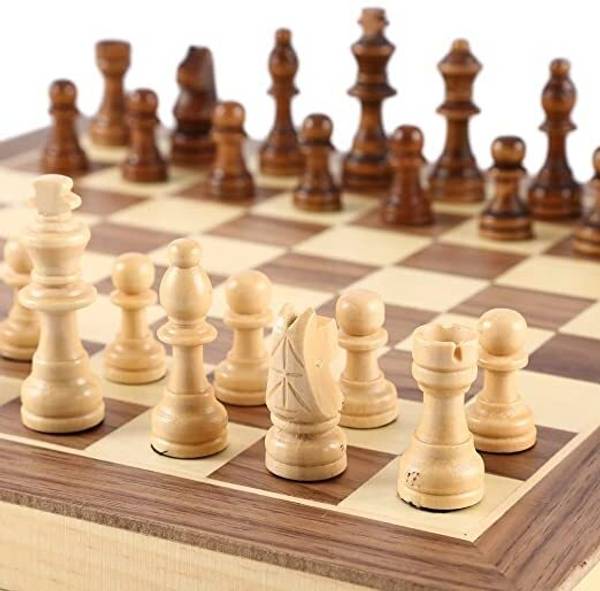 mayank & company Professional Chess Board For Compatition Games| Wooden Chess Party & Fun Board Game
