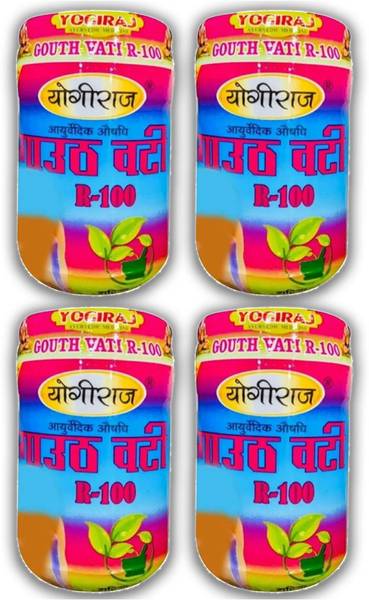 Quickbits Yogiraj Gout Vati R100, For Joint Pain (pack of 4) Tablets