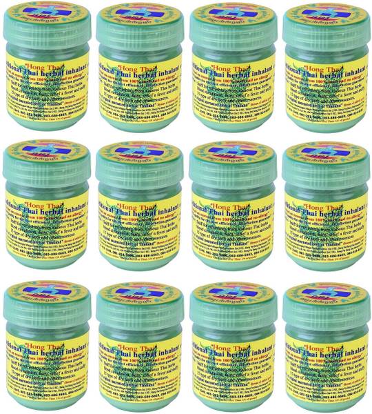 Syfer Hong Thai Traditional Thai Herbal Inhalant Pain Relief Inhalant Balm
