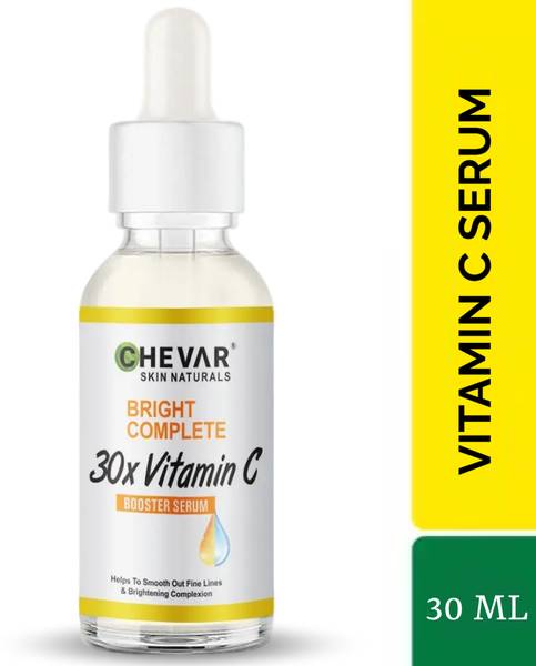 Chevar Bright Complete Vitamin C Face Serum|Glowing skin with dark spot reduction