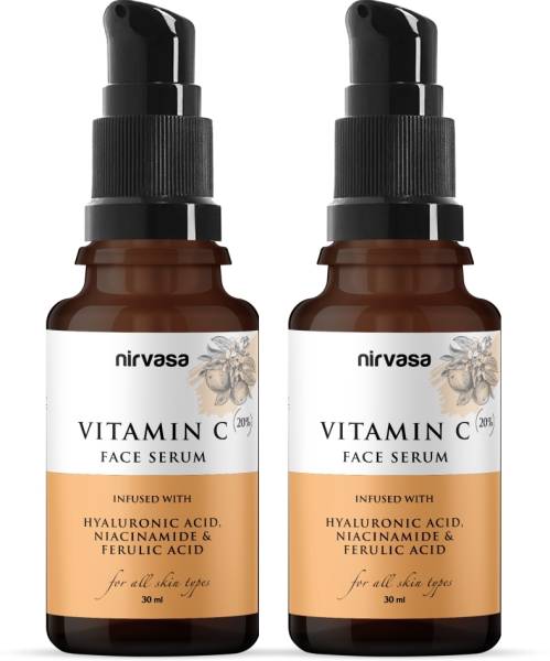 Nirvasa 20% Vitamin C Face Serum for Glowing Skin Face Serum | Skin Brightening Serum