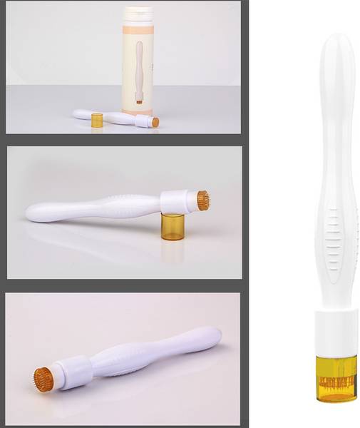 MYORA 1.5 mm Derma stamp 40 titanium roller for acne scars, Wrinkles and Dark Spots