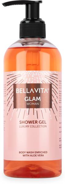 Bella vita organic GLAM WOMAN Body Wash|With Fruity & Citrus Notes, helps in moisturising Skin|