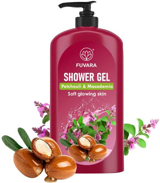 FUVARA Patchouli & Macadamia Body Wash Shower Gel 1LI PACK 1