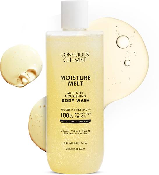 Conscious Chemist Multi-Oil Body Wash Shower Gel|Moisturizing Body Wash for Men & Women