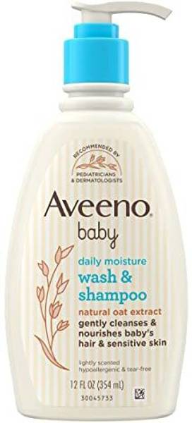 Aveeno Baby Wash & Shampoo 12oz