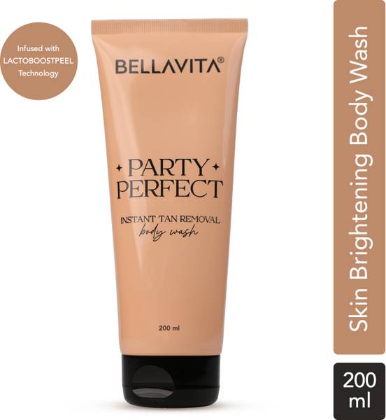 BELLAVITA Party Perfect 2-in-1 Body Wash | Instant Tan Removal|Instant Brightening
