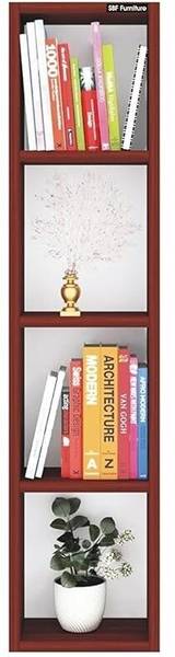 sbf furniture 4 Engineered Wood Open Book Shelf