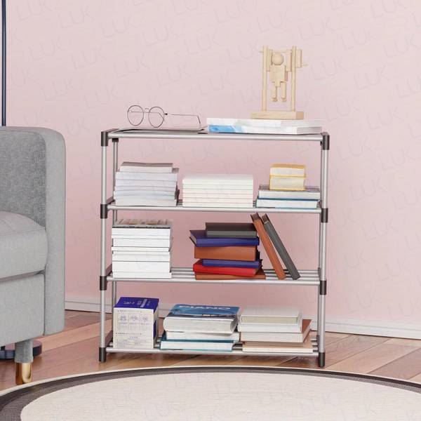 Srmaji Store Multipurposar Storage rack Plastic Open Book Shelf