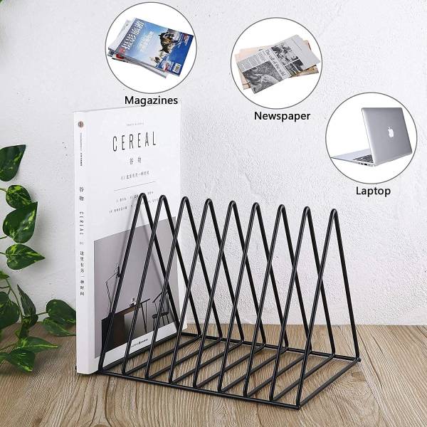 moreyaji Metal Open Book Shelf