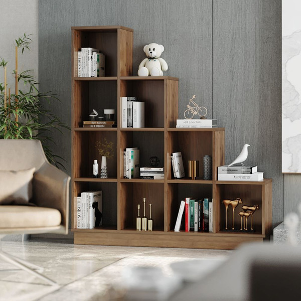 Wakefit Burns Engineered Wood Open Book Shelf